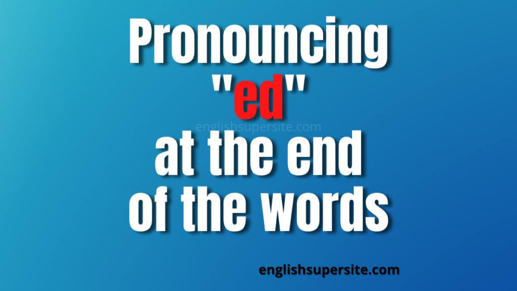 Pronouncing 