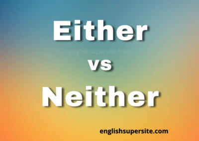 Either vs Neither