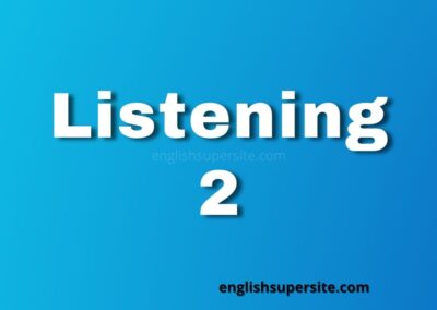 Listening 2