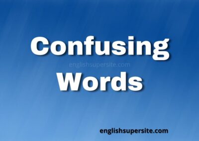Confusing Words