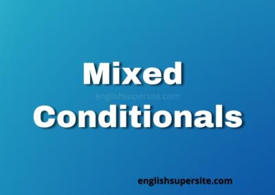Mixed Conditionals