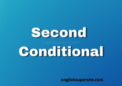 Second Conditional