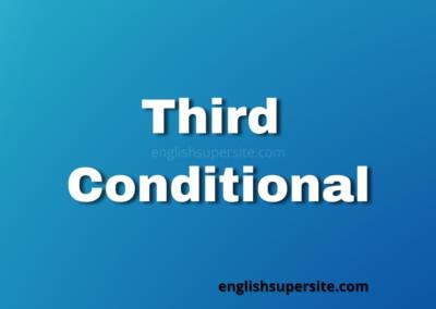Third Conditional